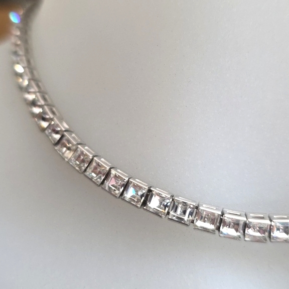Crown Trifari Jewelry - 1950s Crown Trifari Vintage Rhinestone Necklace
